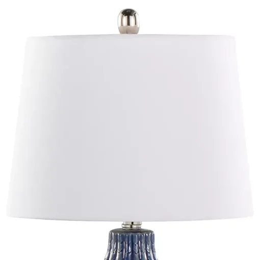 Navy Rockwell Table Lamps, Set of 2