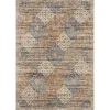 Neutral Diamond Patchwork Area Rug, 5x7