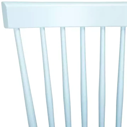 Pale Blue Parker Spindle Dining Chairs, Set of 2