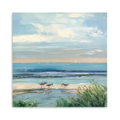 Paradise Beach Canvas Art Print, 40x40 in.