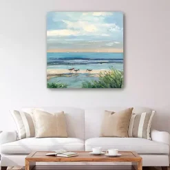 Paradise Beach Canvas Art Print, 40x40 in.