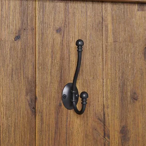 Rustic Acacia Wood Hall Tree