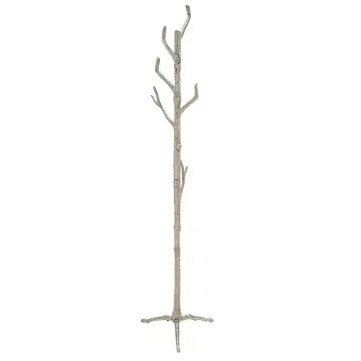 Silver Aluminum Tree Branch Coat Rack