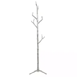 Silver Aluminum Tree Branch Coat Rack