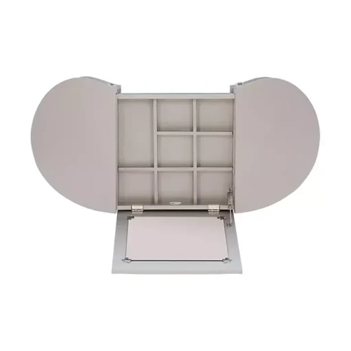 Silver Paloma Flip-Top 2-pc. Vanity Set