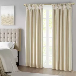 Tan Total Blackout Curtain Panel, 84 in.