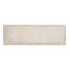 Taupe Tufted Reversible Cotton Bath Mat, 72 in.