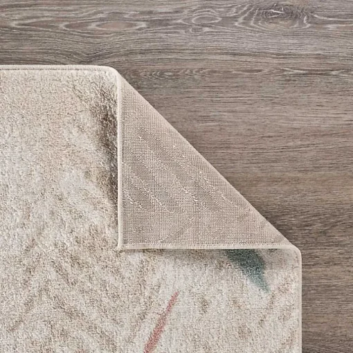 Teal and Pink Arrows Area Rug, 5x7