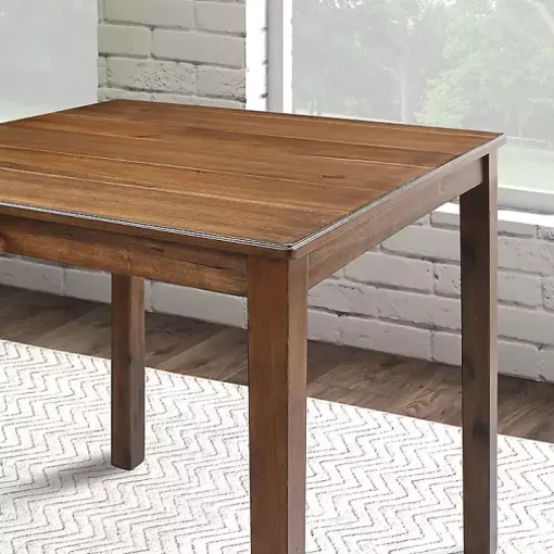 Walnut Wood Brooke 5-pc. Counter Height Set