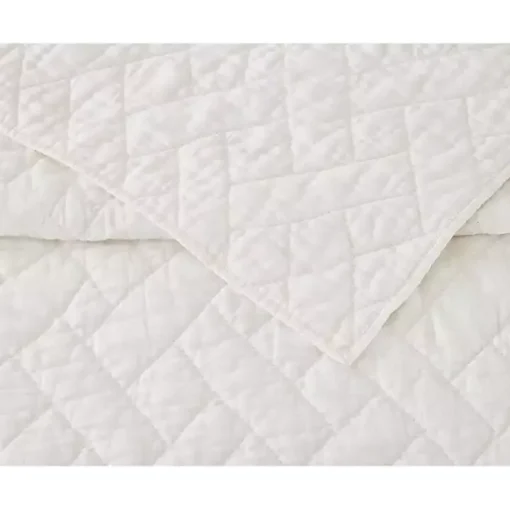 White Dream Weaver 3-pc. King Coverlet Set
