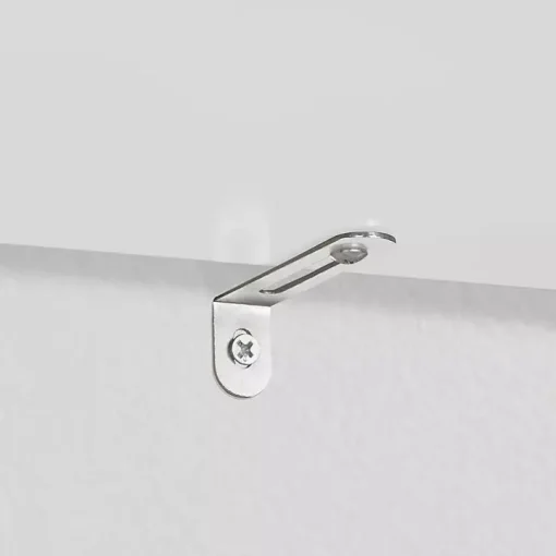 White Ladder Shelf with Cubby, 13 in.