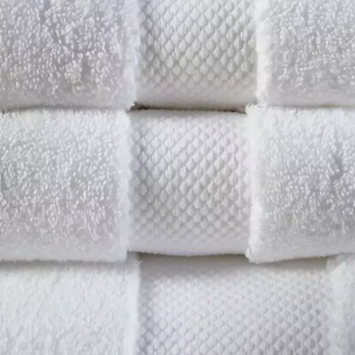 White 6-pc. Cotton Bath Towel Set