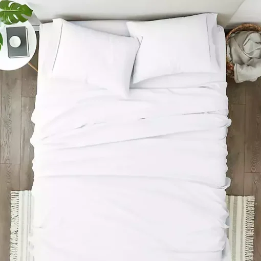 White Ultra Soft 4-pc. Queen Sheet Set