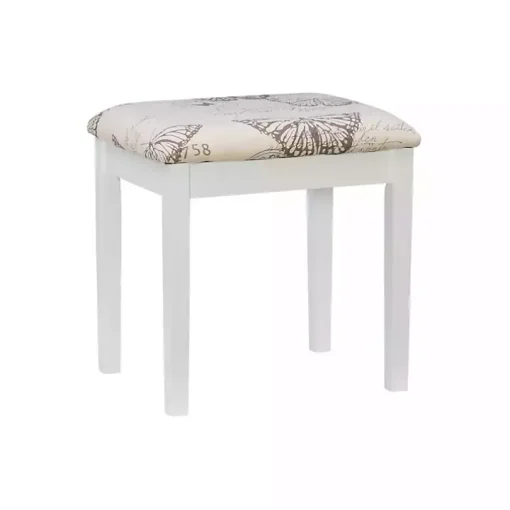 White Virginia Butterfly 2-pc. Vanity Set