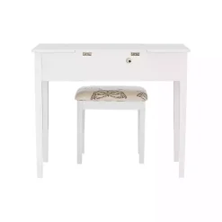 White Virginia Butterfly 2-pc. Vanity Set