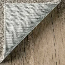 Whitlow Gray Shag Washable Area Rug, 5x8