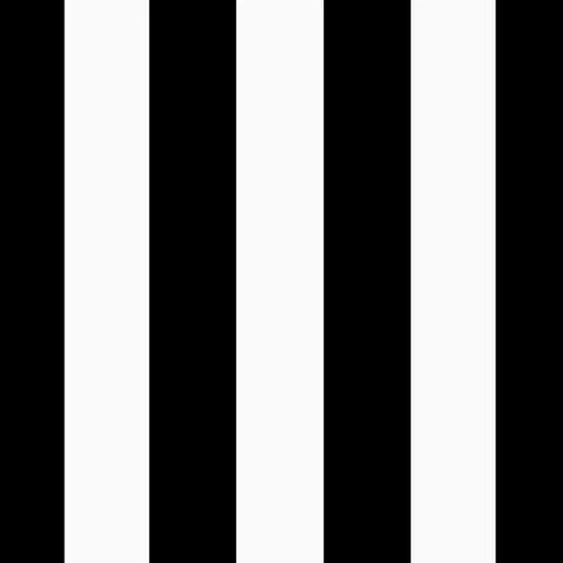 Black Cabana Stripe Outdoor Chaise Cushion