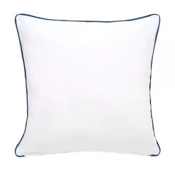 Blue Crab Embellished Pillow