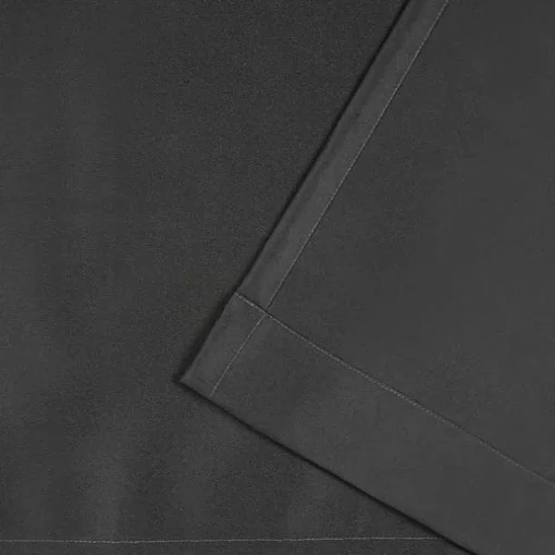 Charcoal Cabana Outdoor Curtain Panel Set, 108 in.