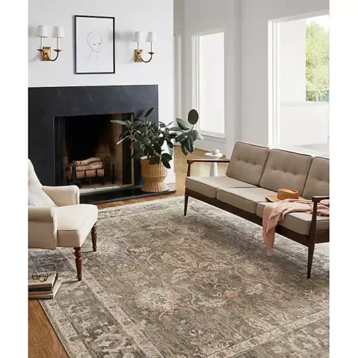 Chris Loves Julia x Loloi Sage Rosemarie Rug, 5x7