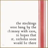 Christmas Quote Right Stripe Canvas Wall Plaque
