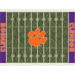 Clemson University Home Field Area Rug, 6x8