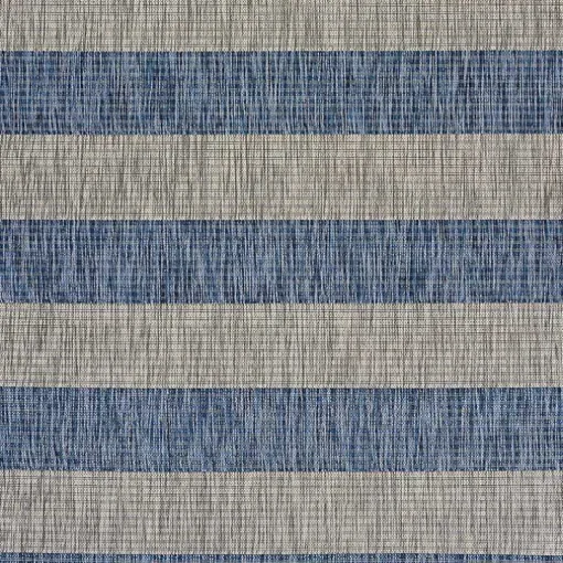 Coastal Stripes Outdoor Area Rug, 7x9