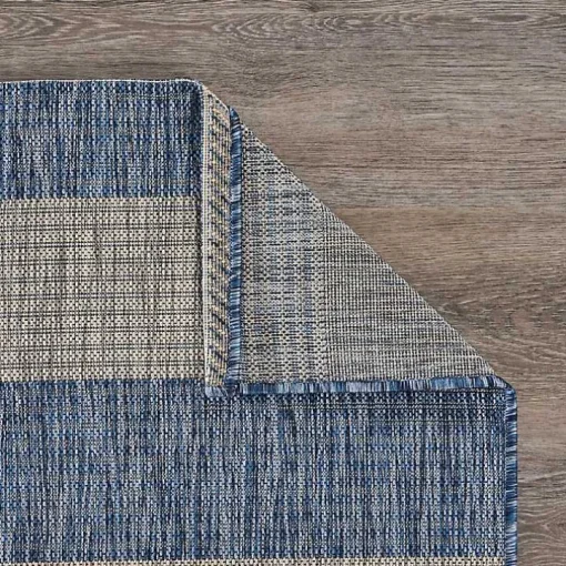 Coastal Stripes Outdoor Area Rug, 7x9