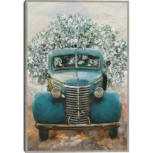 Country Summer Framed Canvas Art Print