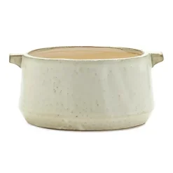 Cream Terracotta Decorative Planter, 9 in.