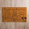 Cute Dogs Welcome Doormat