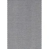 Dark Gray and Ivory Dainty Diamond Area Rug, 5x8
