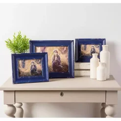 Distressed Navy Farmhouse Frame, 8x10