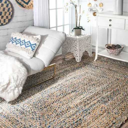 Ella Hand Braided Jute Rug, 7x9