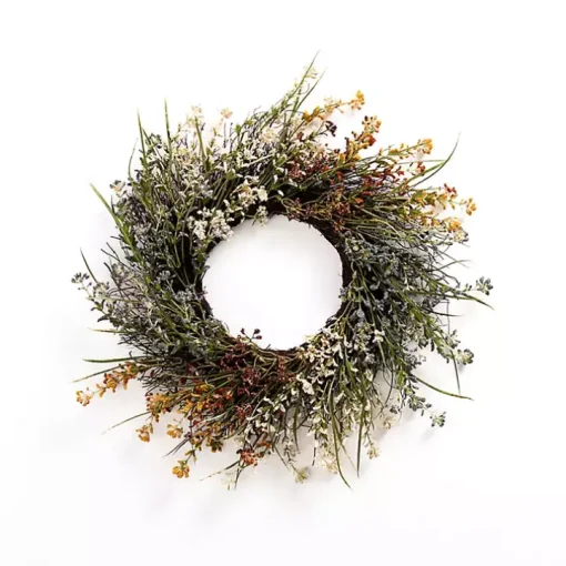 Fall Wildflower Wreath