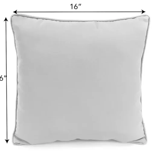 Floral Home Sweet Home Outdoor Pillow