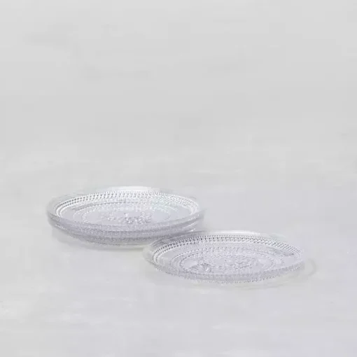 Fortessa Clear Jupiter Salad Plates, Set of 4