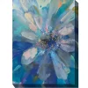 Glittery Flower Outdoor Canvas Art Print