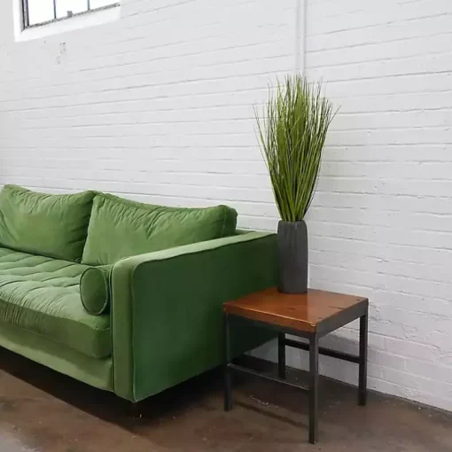 Grass Arrangement in Gunmetal Pot