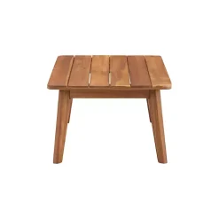 Gray Acacia Wood 4-pc. Outdoor Living Set