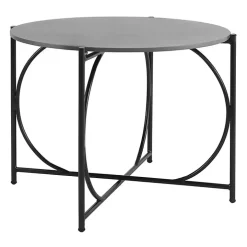 Gray Concrete Top Outdoor Bistro Table