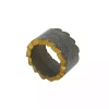 Gray Geode Artistry Napkin Rings, Set of 4