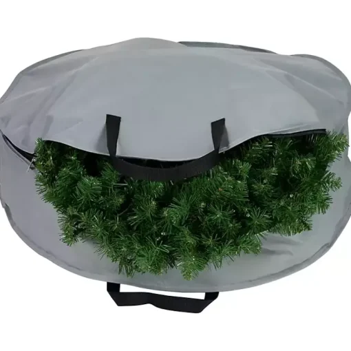 Gray Wreath Storage Bag, 36 in.