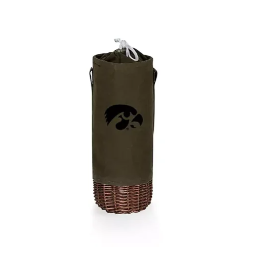 Iowa Hawkeyes Insulated Wine Bottle Tote