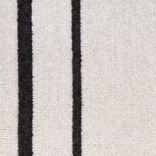 Ivory Bordered Indoor/Outdoor Area Rug, 6x9