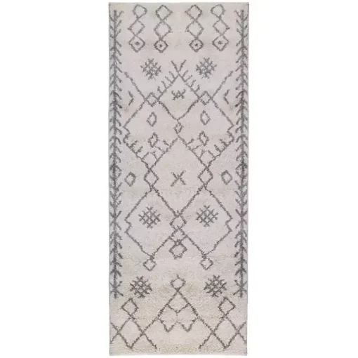 Ivory Geometric Runner