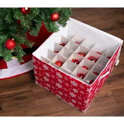 Large Snowflake Ornament Storage Box