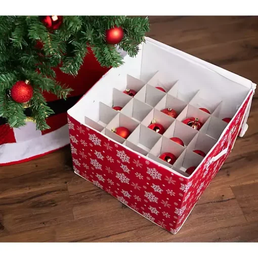 Large Snowflake Ornament Storage Box