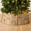 LED Gingerbread Christmas Tree Collar, 26 in.