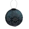 LED Round Dark Blue II Outdoor Hanging Lantern